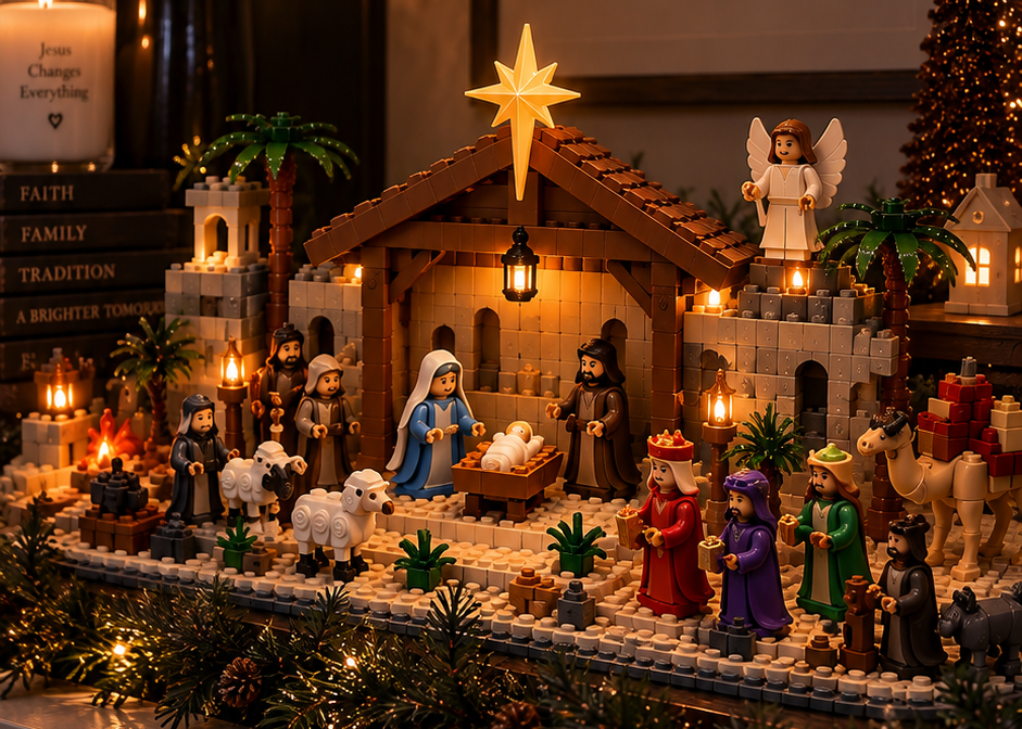 Advent Bricks™️ Nativity Set