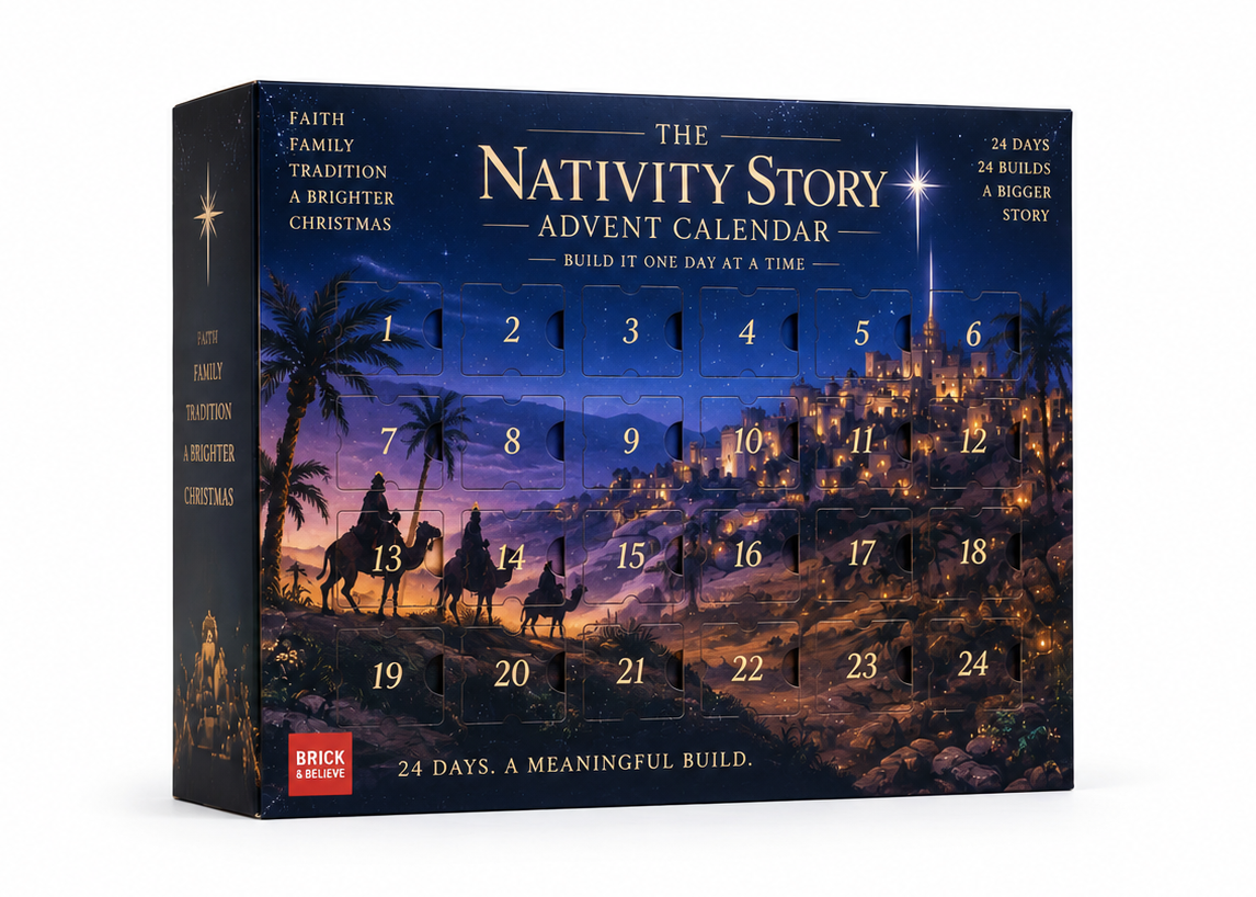 Advent Bricks™️ Nativity Set