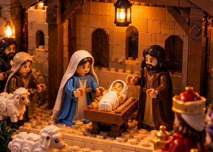 Advent Bricks™️ Nativity Set